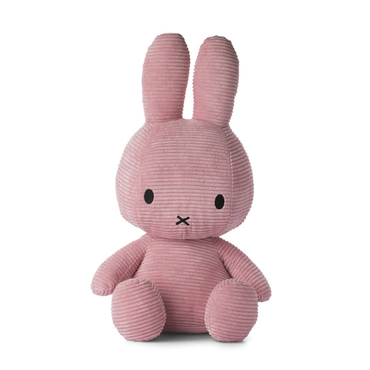 Miffy 50cm - Corduroy Pink