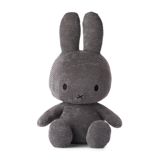 Miffy 50cm - Corduroy Grey