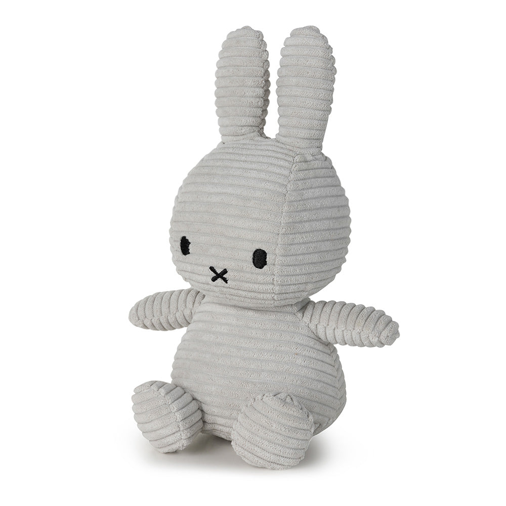 Miffy Corduroy Soft Grey - 23cm