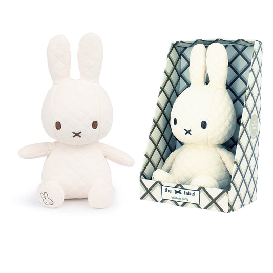 Miffy Bonbon Quilted Cream In Giftbox - 23cm