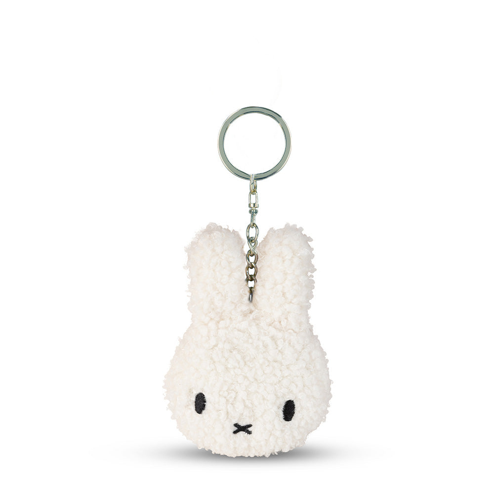 Miffy Tiny Teddy Recycled Keyring Cream - 10cm