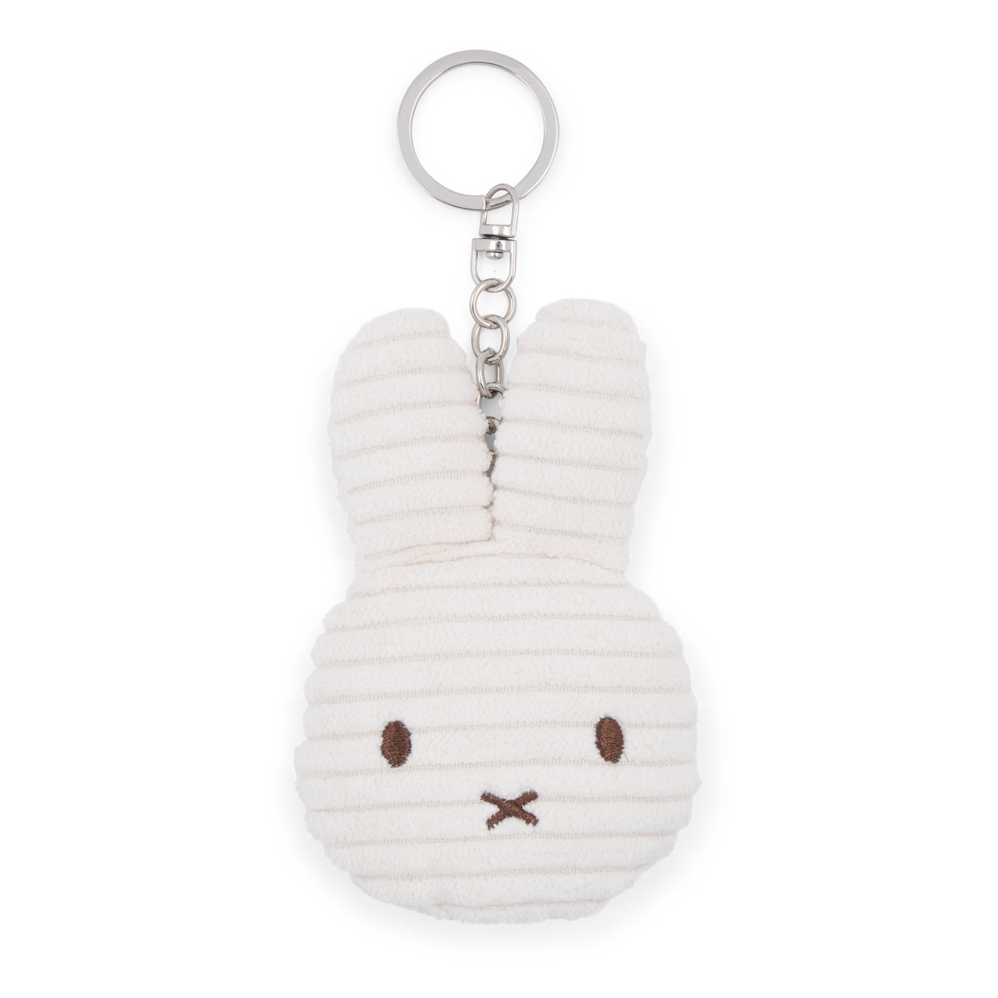 Miffy Face Keyring - Cream - 10cm