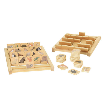 Wooden Guess Who? Game