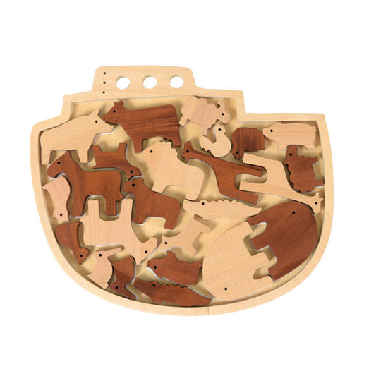 Wooden Noah's Ark Puzzle