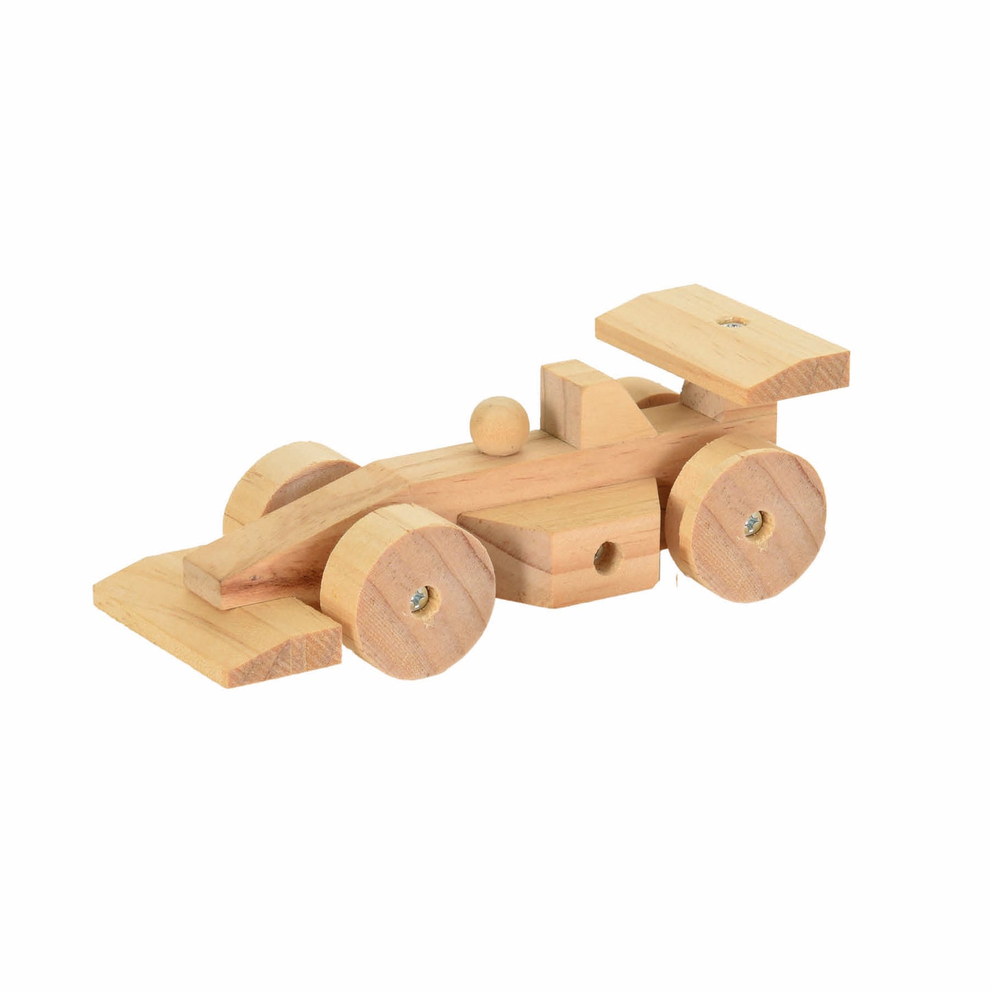 DIY Wooden Race Car to Paint