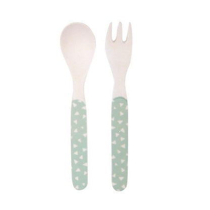 MAE-YR002 Love Mae Star Bamboo Cutlery Set - 4 pieces