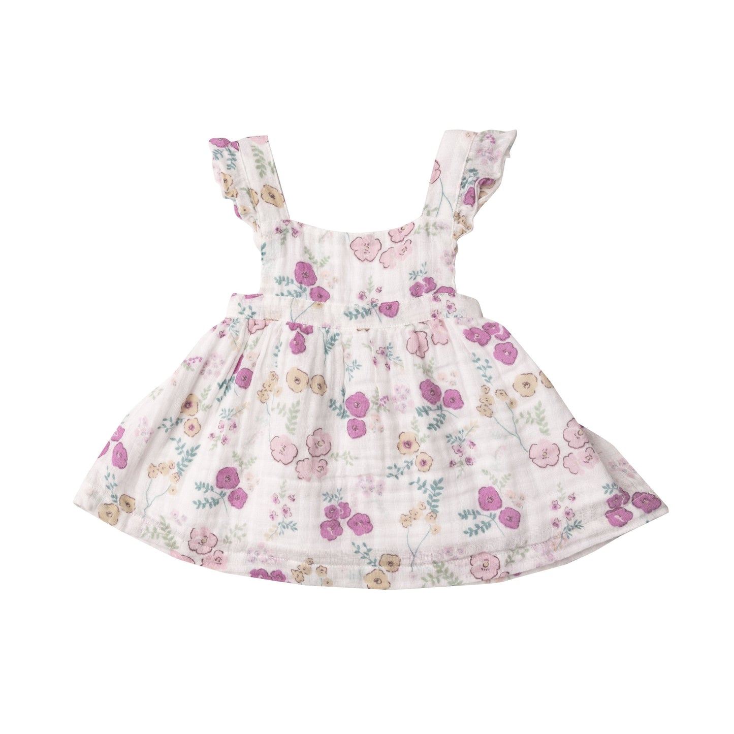 139S2DMF1 Muslin Dreamy Meadow Floral Dress and Knickers by Angel Dear