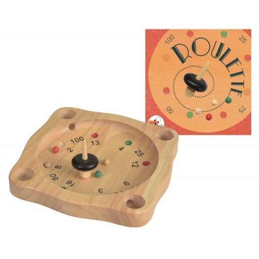 Toy Wooden Roulette Game