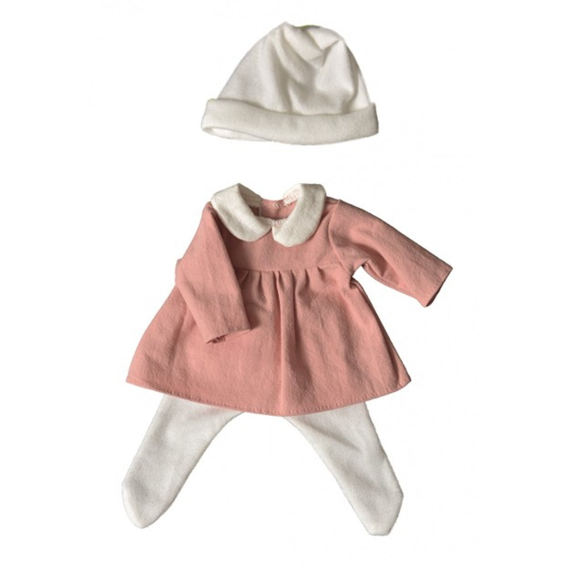 Doll Clothes - White & Rose