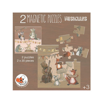 Magnetic Puzzle - Musicians