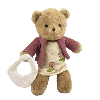 Morrissette Teddy with Clothes In A Case