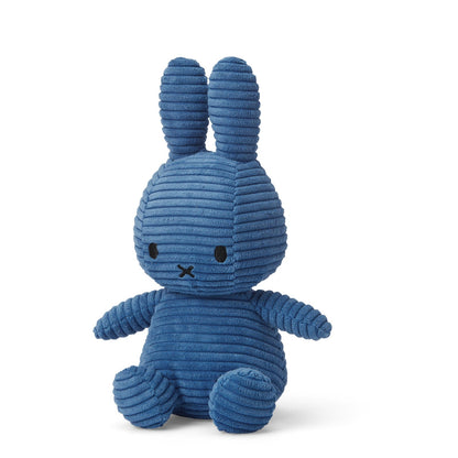 Miffy 23cm - Corduroy Cobalt Blue