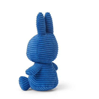 Miffy 23cm - Corduroy Cobalt Blue