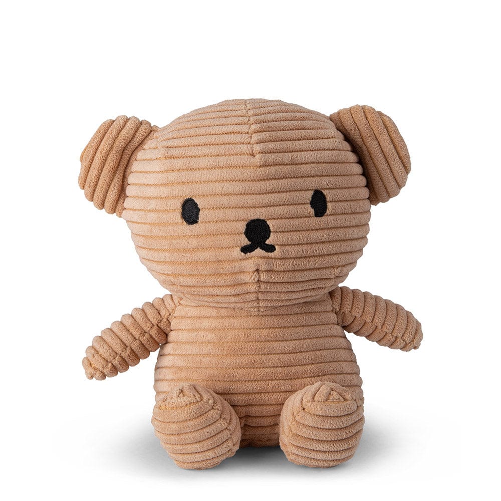 Boris Bear 17cm - Corduroy Beige