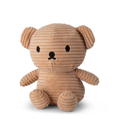 Boris Bear 17cm - Corduroy Beige