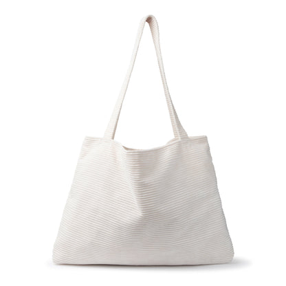 Miffy Tote Bag - Corduroy Cream