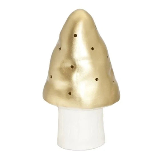 Heico Night Light - Small Mushroom Gold