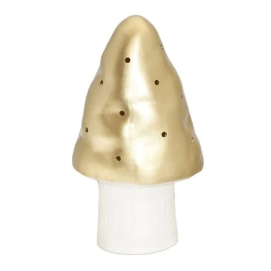 Heico Night Light - Small Mushroom Gold