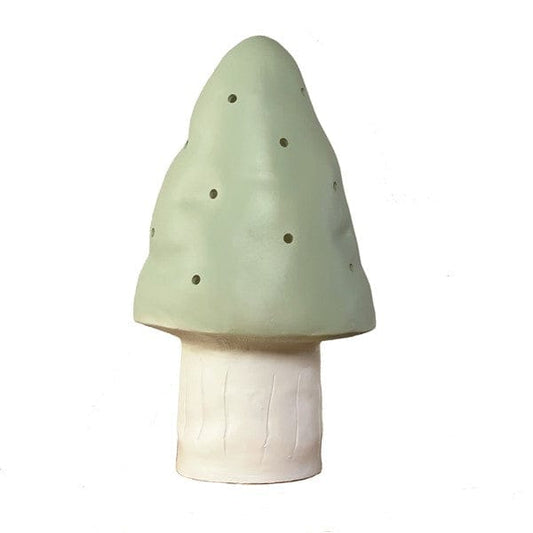 Heico Night Light - Small Mushroom Almond Green