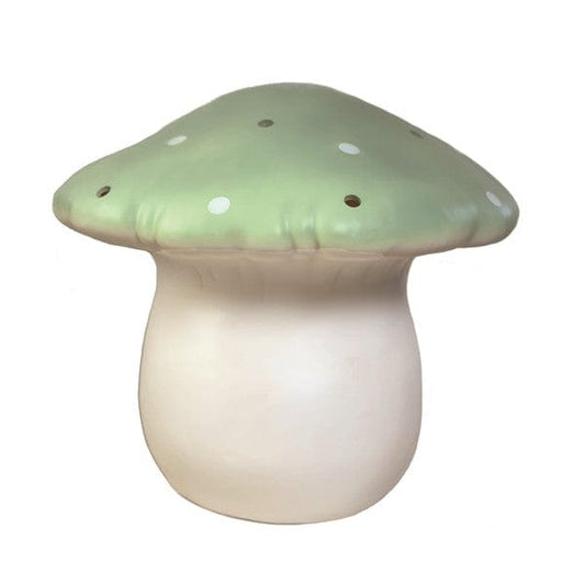 Heico Night Light - Large Mushroom Almond Green