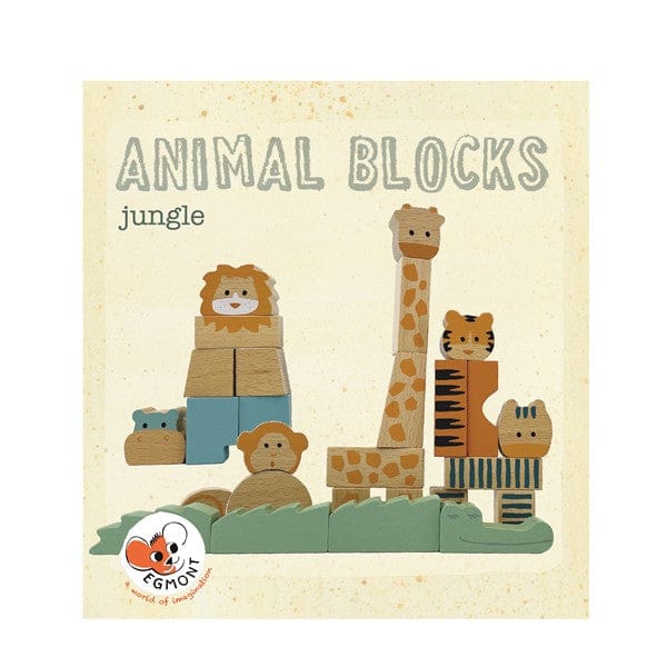 Wooden Animal Blocks - Jungle