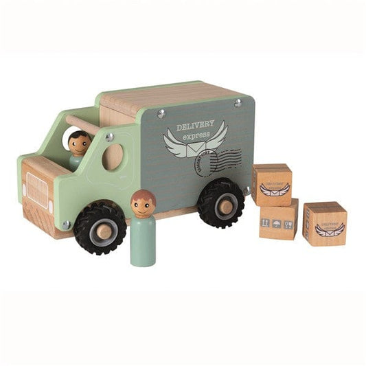 Toy Wooden Delivery Truck