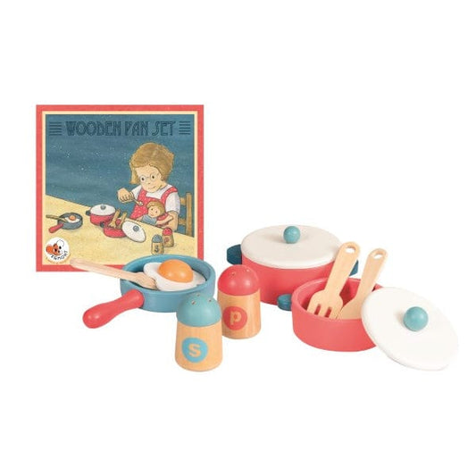 Wooden Toy Kitchen Set