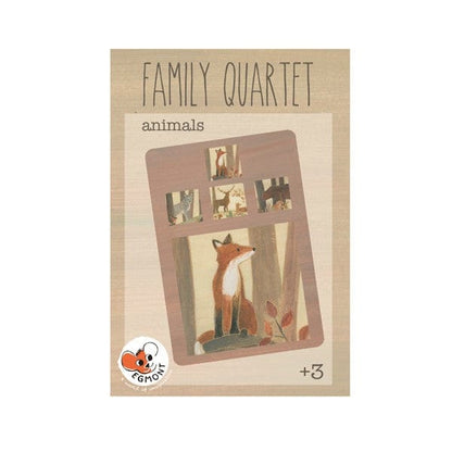 Family Quartet Animals - Happy Family Game