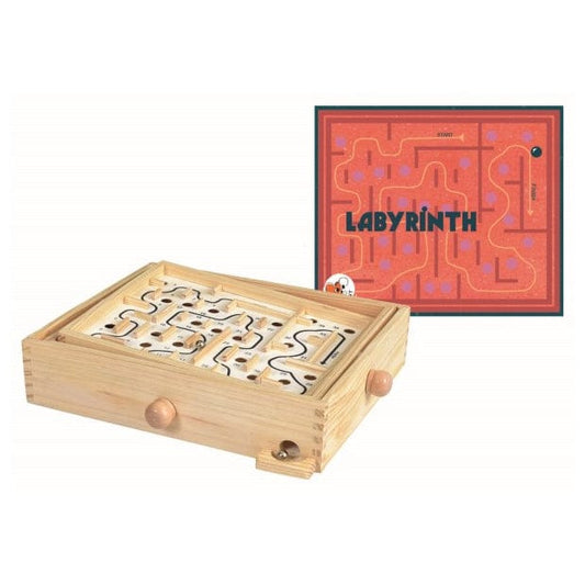 Wooden Labyrinth Game