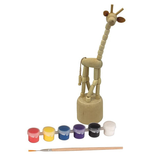 Paint Your Own Push-Up Giraffe