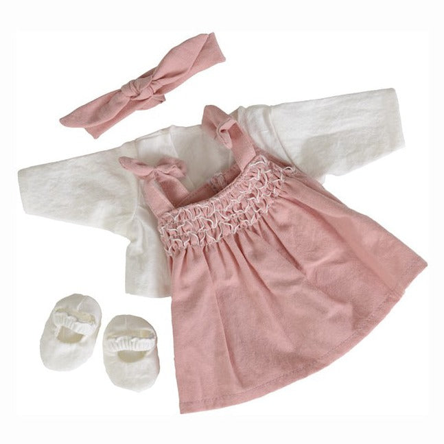 Doll Clothes - Pink Smocks