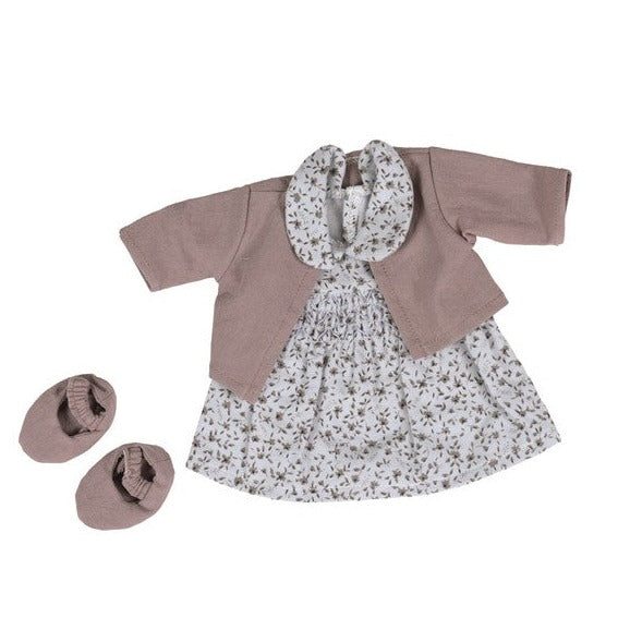 Doll Clothes - Brown Smocks