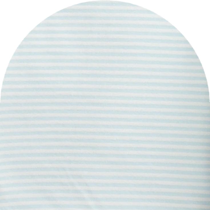 651S2BBS3 Bamboo Blue Stripe Zip Babygrow by Angel Dear