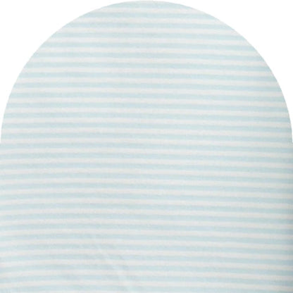 651S2BBS3 Bamboo Blue Stripe Zip Babygrow by Angel Dear